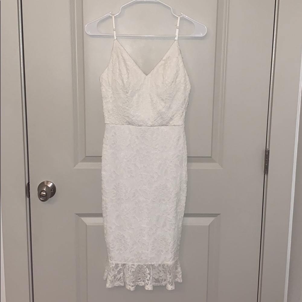 Bridal White Dress - Small